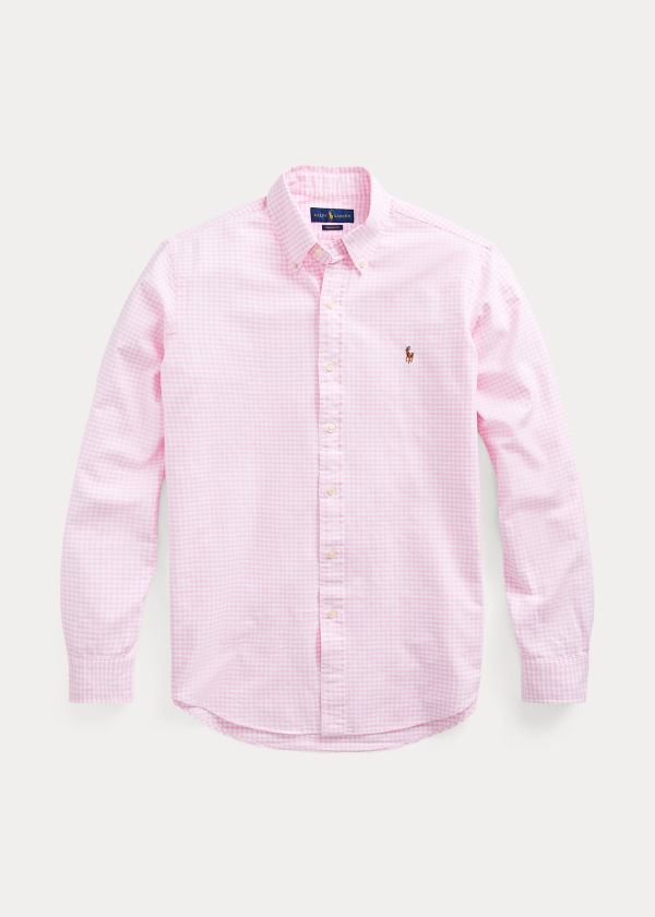 Camisa Polo Ralph Lauren Classic Fit Gingham Homem 83157-SXDH